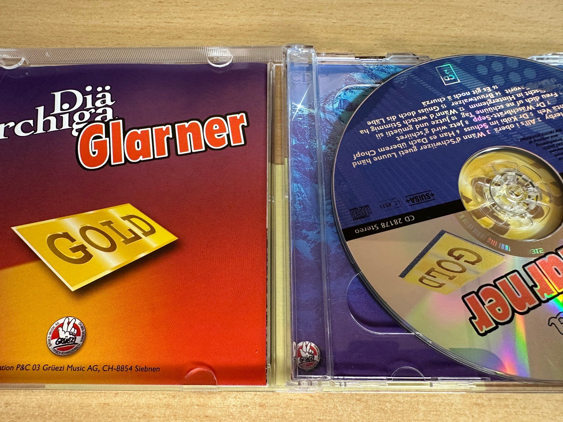 CD: L8 Diä Urchigä Glarner - Gold - 2 CD – Usato da Rikon im Tösstal venduto da Alpenmutz 2