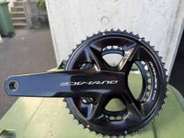 Dura-Ace Kurbelgarnitur 175mm 50/34 Zähne guter Zustand