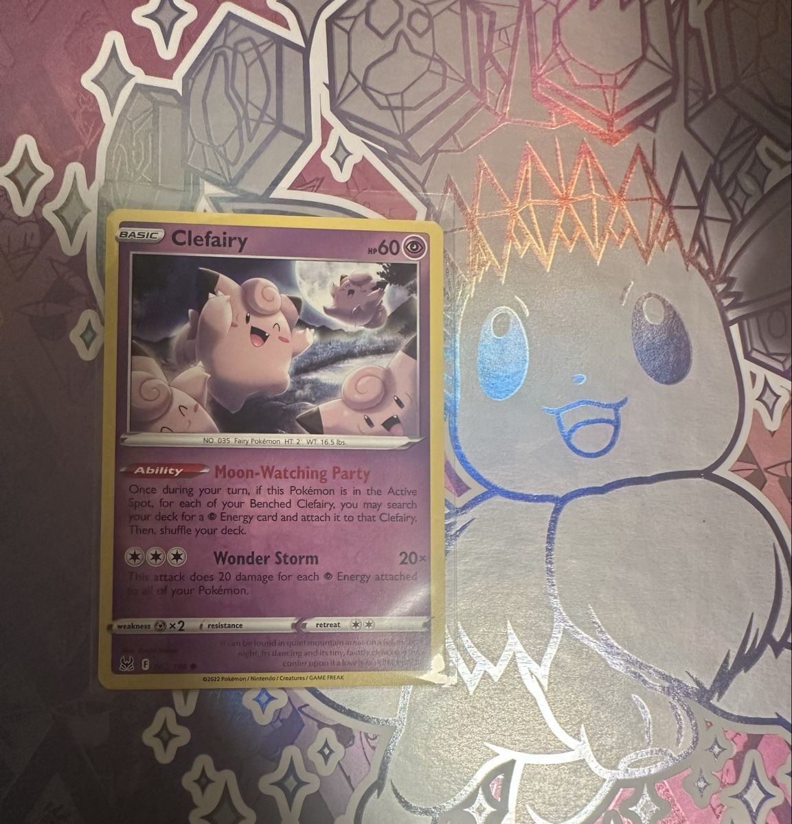 Pokémon Carte collezionabili: Clefairy 062/196 Lost Origin Pokémon  – Usato da Innerberg venduto da kirkizsara