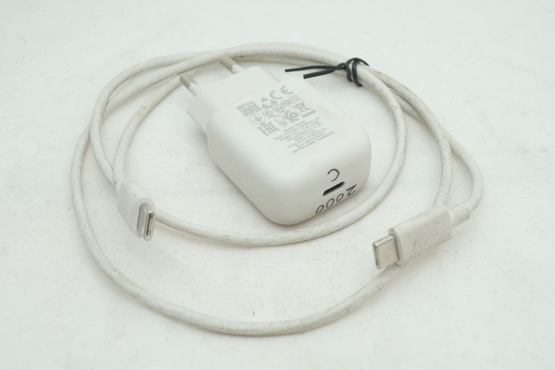 Caricabatterie: Handy Ladegerät 2mAh & Kabel USB-C beidseitig – Usato da Zürich venduto da dnk_nrd8