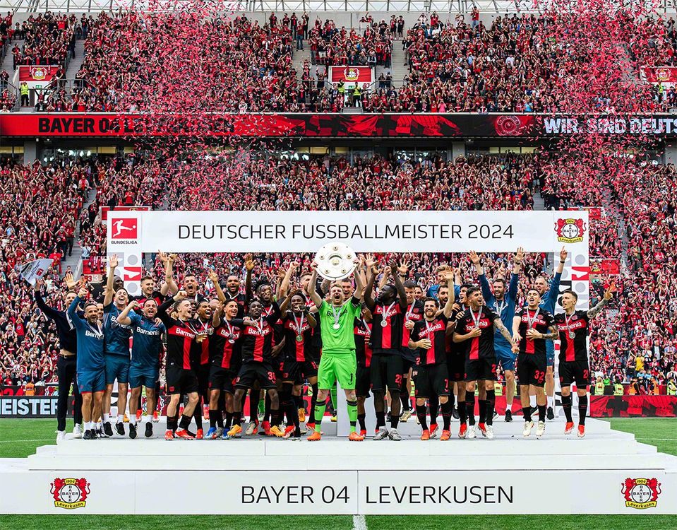 Deutscher Meister 2024 Leverkusen Medaille 1:1 Replica | Kaufen auf Ricardo