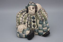 ""Nachdenklicher Clown Künstler Ueli Schmutz (1932-2024) *