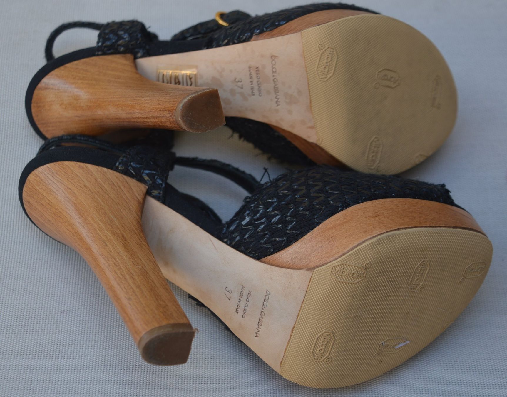 Dolce & Gabbana Scarpe da donna: Sandalen / sandales Dolce & Gabbana .37 – Usato da Collonges venduto da arashee 9