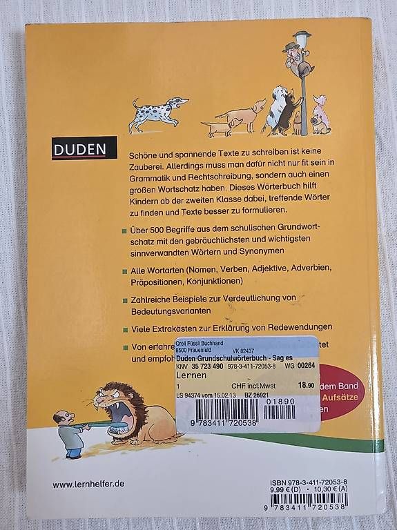 Bücher: Duden, Grundschulwörterbuch – Gebraucht aus Frauenfeld von nhn_j68w 1