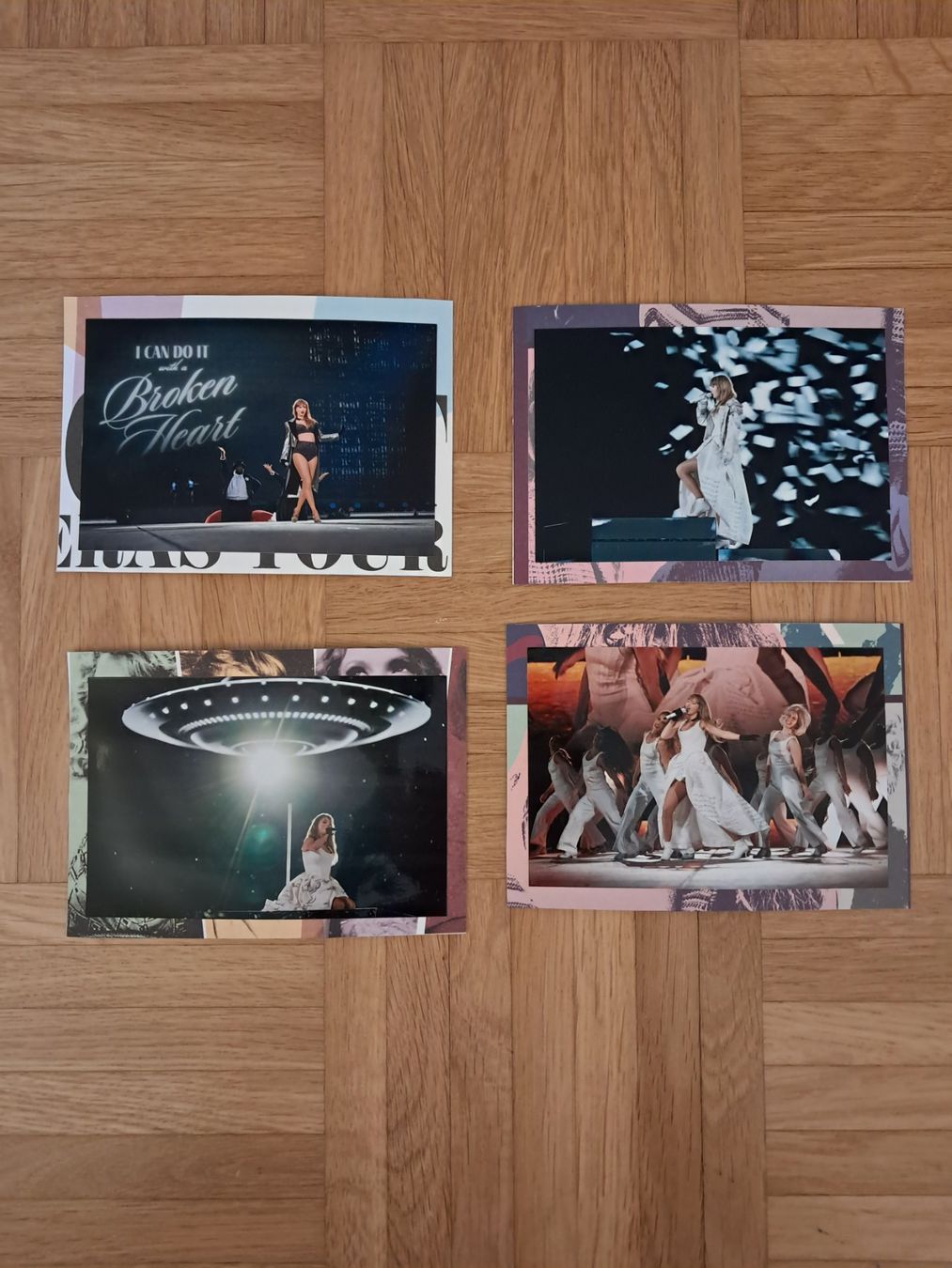 Carta: Karten selbstgemacht - Taylor Swift - The Eras Tour - TTPD – Nuovo (secondo la descrizione) da Obfelden venduto da Eva_32