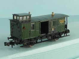 Minitrix Spur N Gepäckwagen