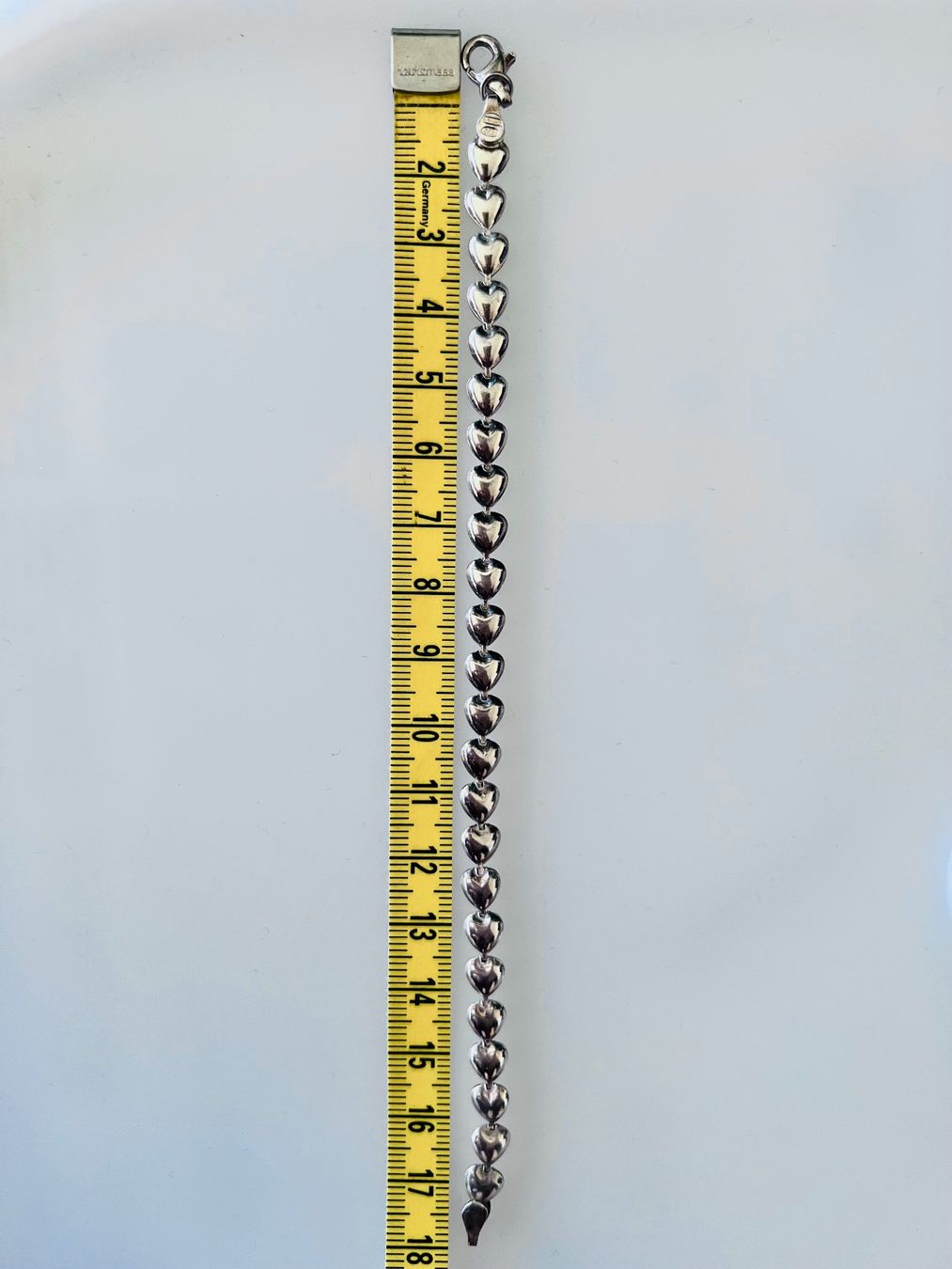 Bracciali & Braccialetti: Braccialetto argento 925 con cuori – Usato da Sorengo venduto da LaVale 1