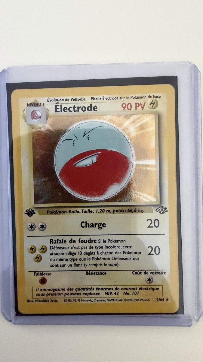 Pokémon Cartes à collectionner: Pokemon holo electrode 1 edition  – D'occasion à Caslano par tuning21 2