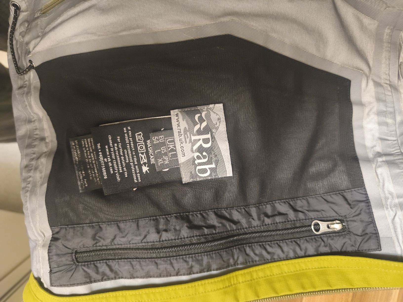 Rab Jacken: Rab eVent Shell Jacket Green Grey Size L – Gebraucht aus Grindelwald von mat_29b7 3