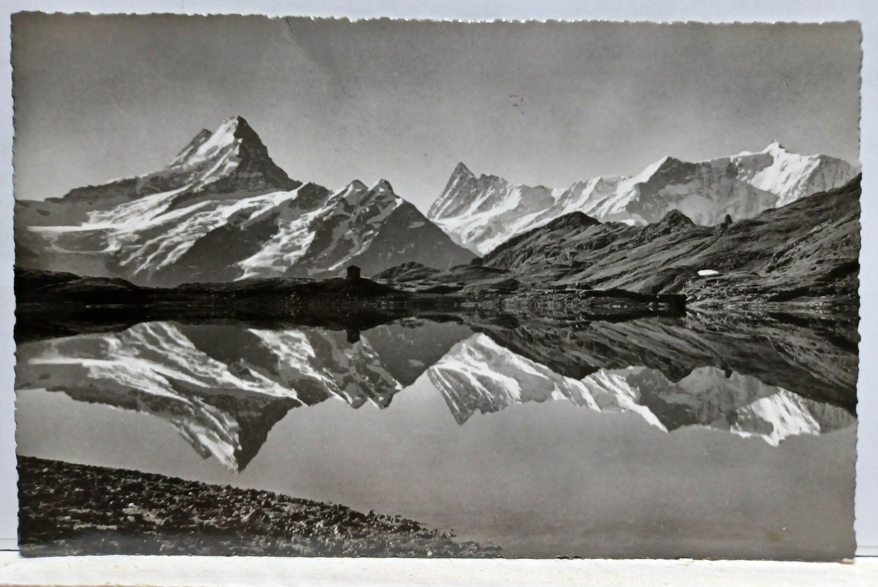 Cartoline postali: BE, Bachalpsee bei Grindelwald, 1953 – Usato da Aarau Rohr venduto da mgvw