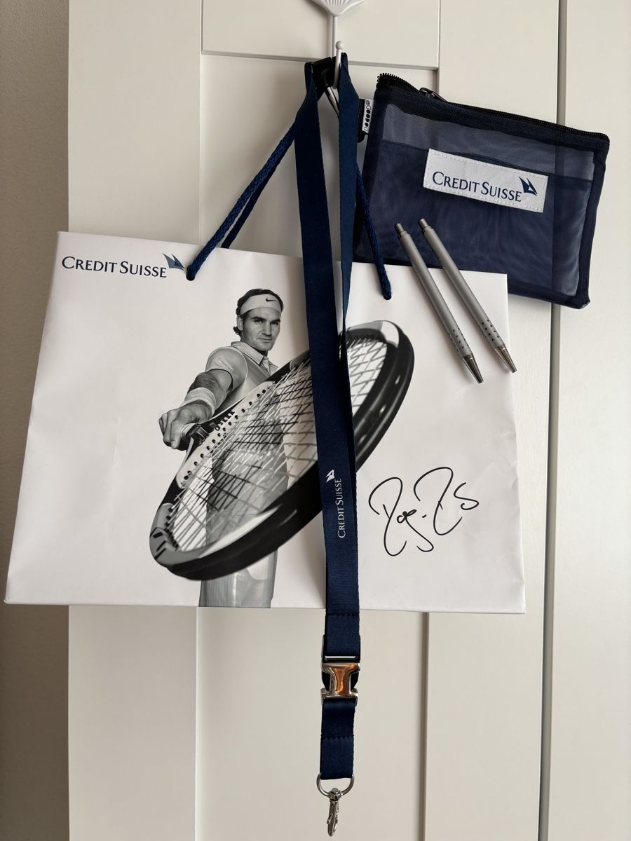Taschen: Roger Federer Tragtasche und Credit Suisse extras – Gebraucht aus Bassersdorf von Stellabella