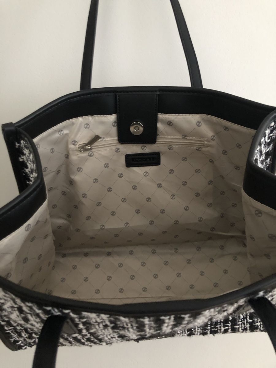 Taschen für Damen: Lazzarini Handtasche mit Innentasche & Henkel – Neu und originalverpackt aus St. Gallen von Allegra_blue 3