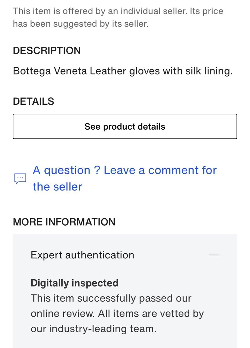 Bottega Veneta Guanti & manicotti: Bottega Veneta Long Laced Leather Gloves – Usato da Origlio venduto da sto_2pxf 5