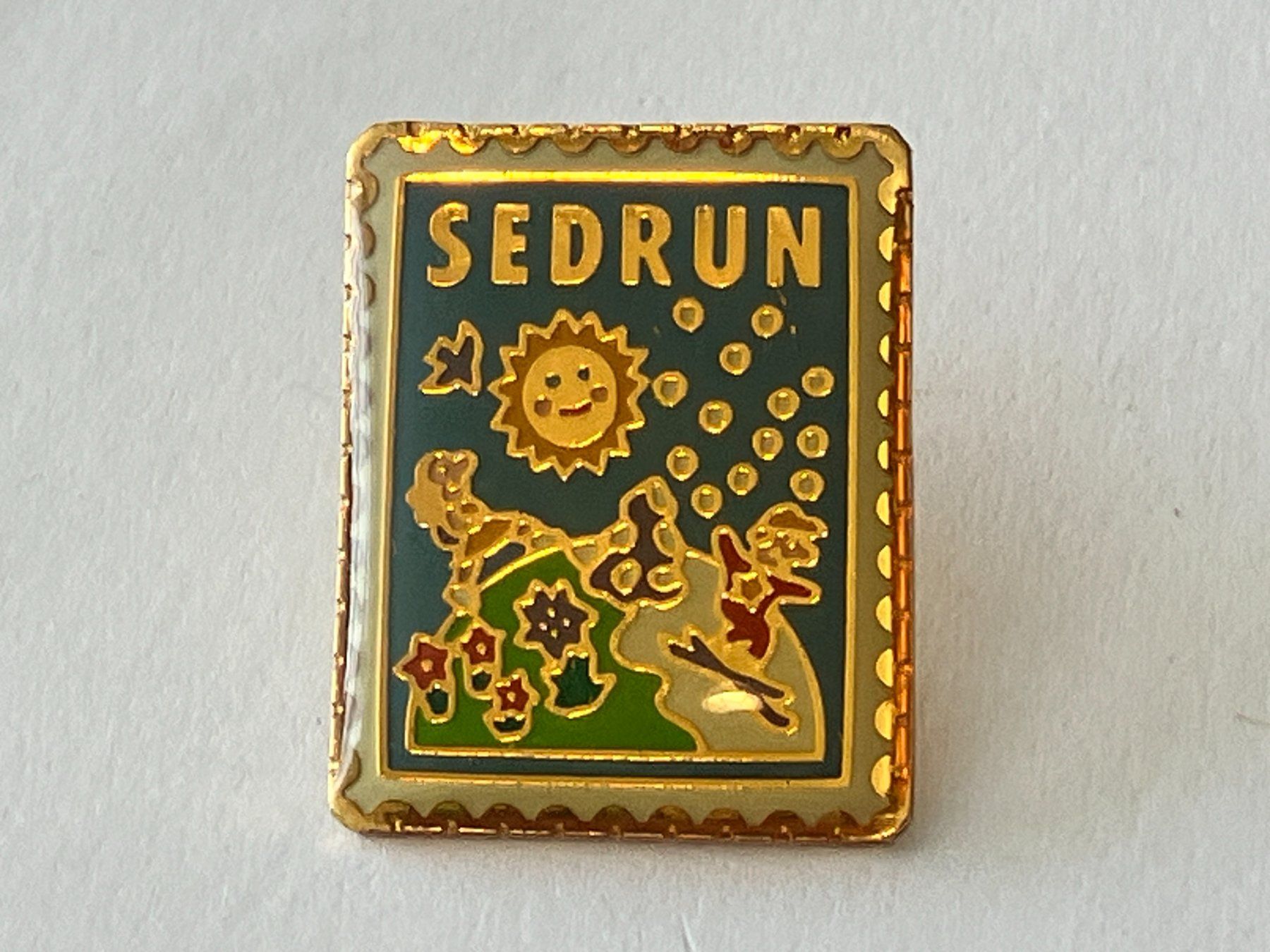 Placchette & Badge: 1 Pin Sedrun – Usato da Basel venduto da djwwpp