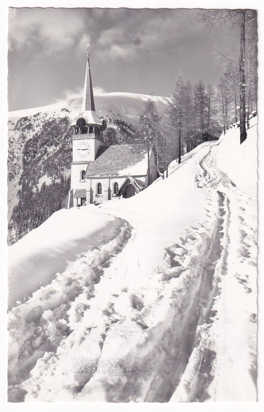 Cartoline postali: Monstein bei Davos. Das Kirchli – Usato da Cormoret venduto da Pascalll2001
