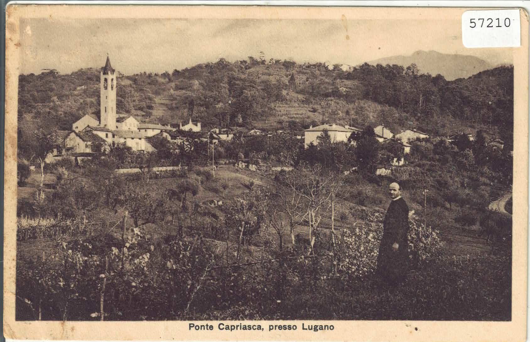 Cartes postales: Ponte Capriasca presso Lugano - animee – Défectueux à Ettingen par Kartenplanet