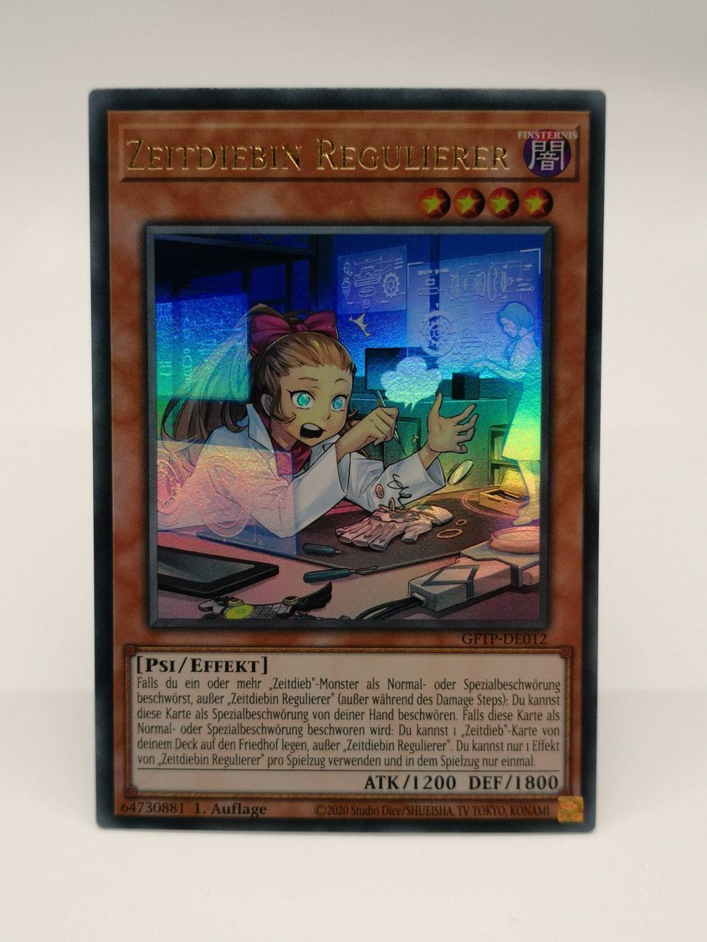 Yugioh Carte collezionabili: YU-Gi-Oh Zeitdiebin Regulierer – Nuovo (secondo la descrizione) da Zofingen venduto da gerrymovie93