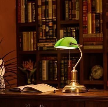 Lampade: Retro Schreibtischleuchte Bankerlampe – Nuovo (secondo la descrizione) da Thun venduto da thunshop 1
