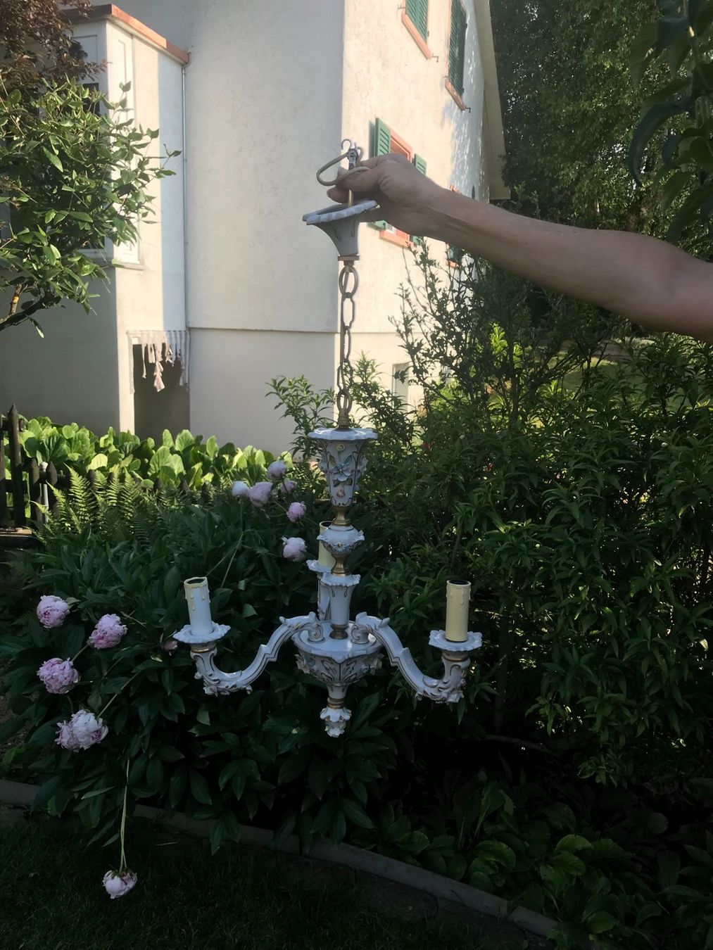 Kronleuchter & Deckenlampen: Deckenlampe Porzellan Antik – Gebraucht aus Aesch BL von muroluz 6