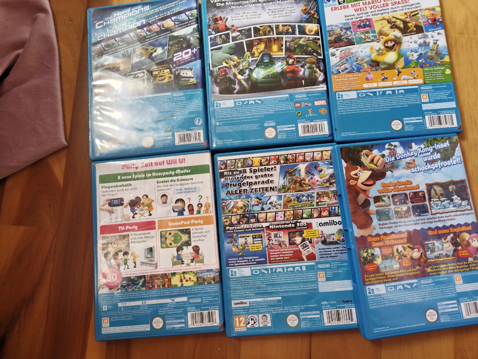 Nintendo Giochi: Wii U Spiele Bundle, Lego Marvel, Mario,Smash,Donkey – Usato da Niederglatt SG venduto da bella2022 2