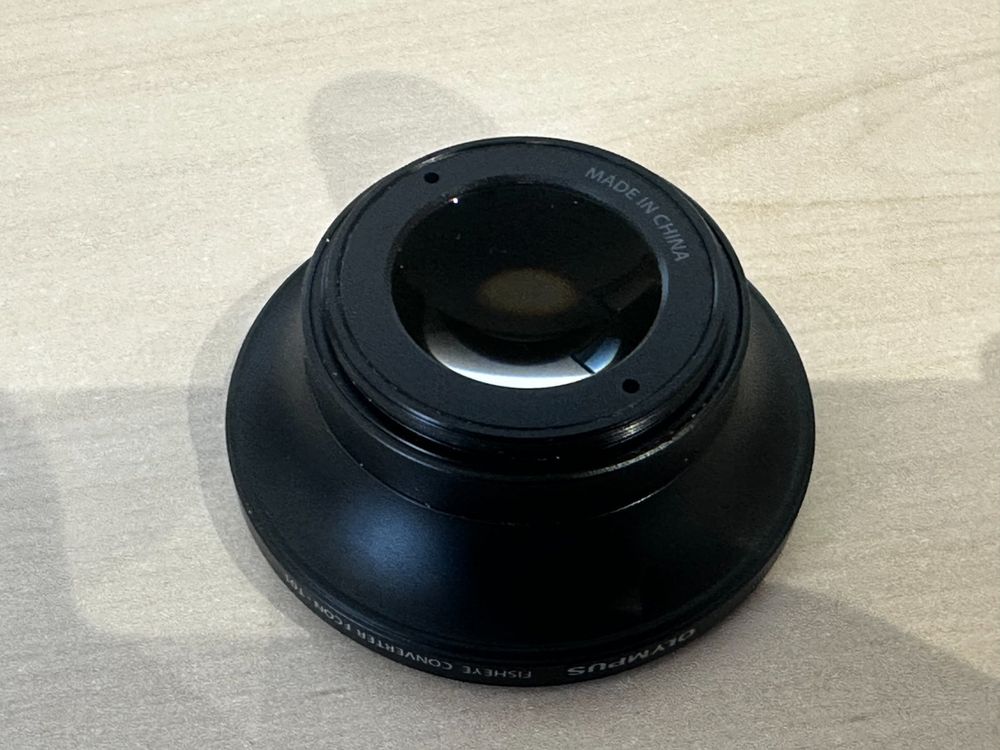 Convertisseur Fish-eye Olympus FCON-T01 – Pour TG-1, TG-2, TG-3, TG-4 – Occasion (bon état)