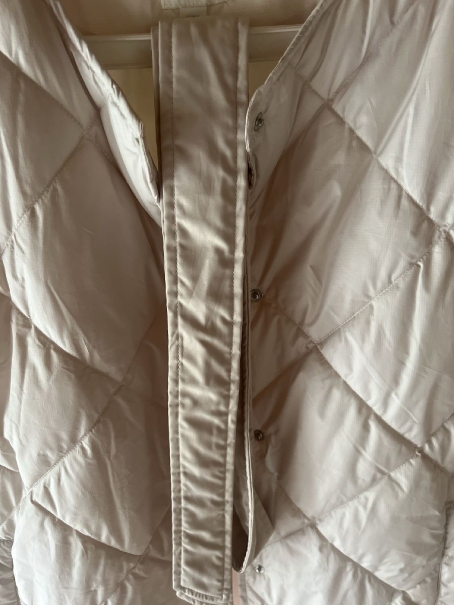 Vestes: Steppweste lang beige – D'occasion à Oberembrach par camira12 2