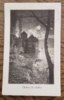 Château de Chillon, 1911, Text in Geheimschrift mit Zahlen