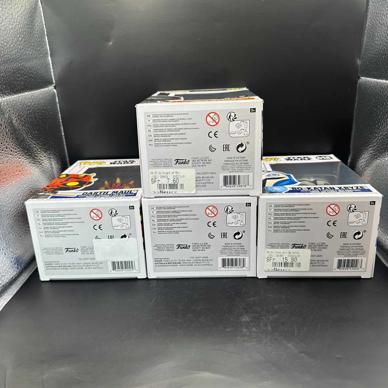 Funko Statuette: Funko Pop Star Wars 4Stk Sammlung – Usato da Düdingen venduto da Nerdworld 3