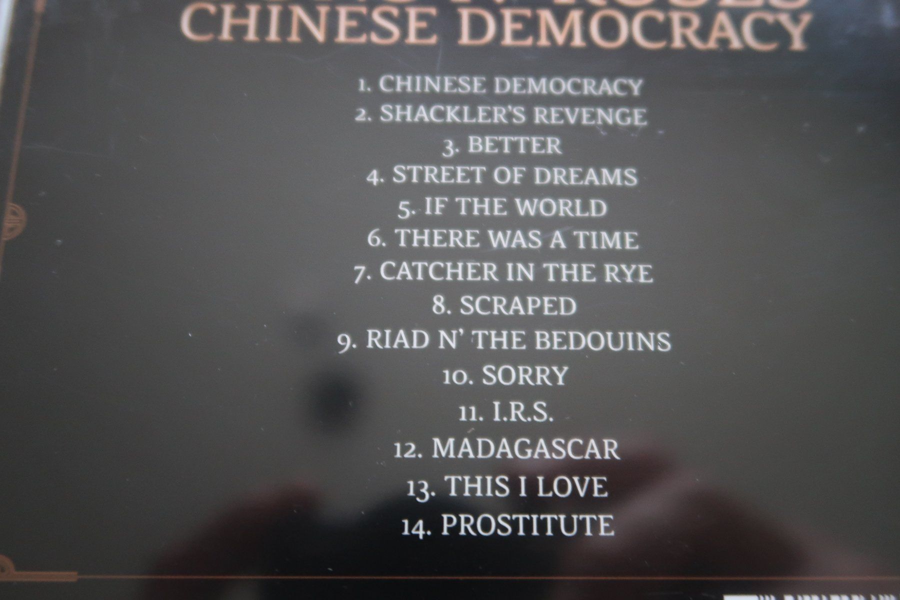 CD: GUNS N'ROSES - CHINESE DEMOCRACY - CD – Usato da Basel venduto da Patiscat 2