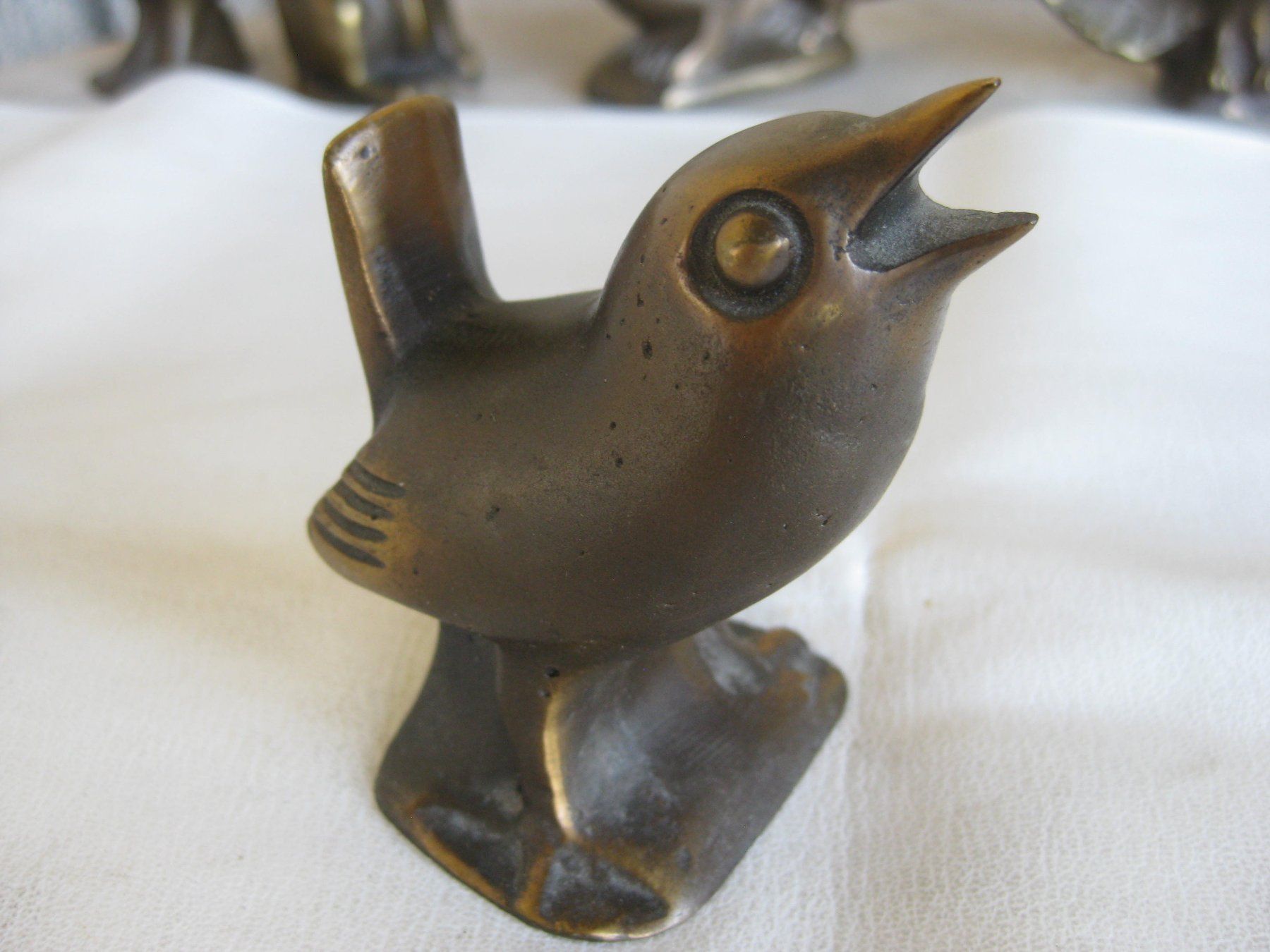 Bag Turgi Figuren: Bag Turgi Spatz, Bronze – Gebraucht aus heimberg von wunderplunder01