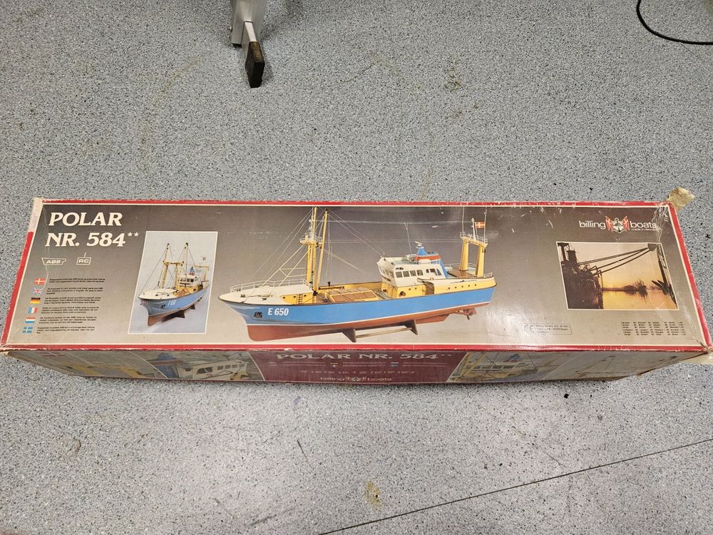 Modellschiff Polar Nr. 584 von Billing Boats im 1:40 (Gebraucht) in ...