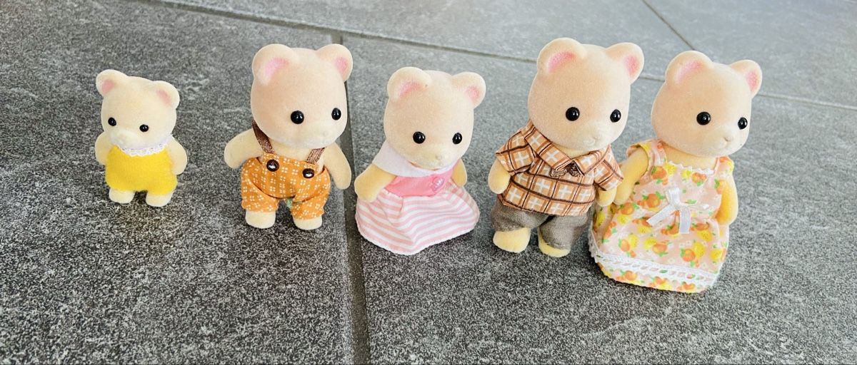 Sylvanian families Bambole: Bärenfamilie Sylvanian – Usato da Zürich venduto da Lilabalu65