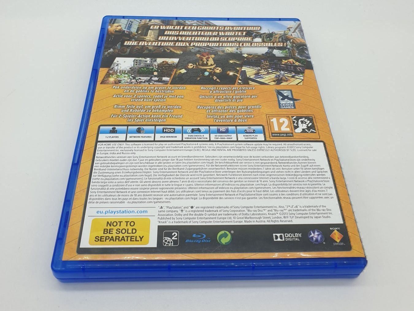 Sony Spiele: Knack PS4 – Gebraucht aus Genève von Cardtreasure 2