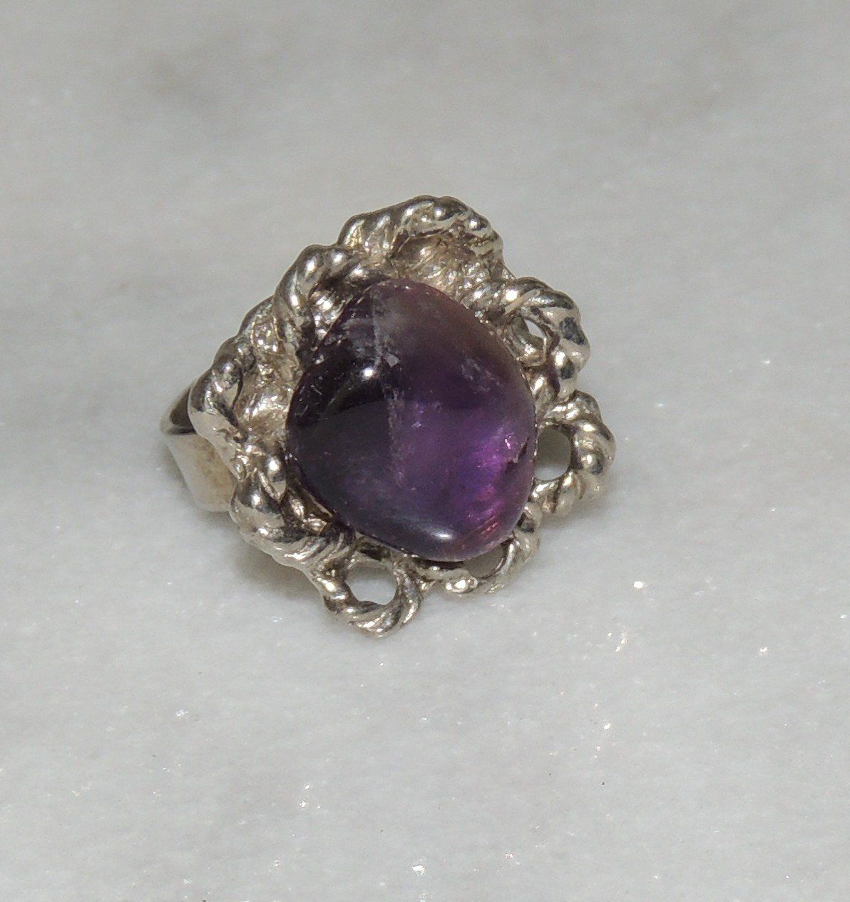 Ringe: SCHÖNER RING "AMETHYST" SILBER OFFENE WEITE – Neu (gemäss Beschreibung) aus Au ZH von FashionConsultant 2