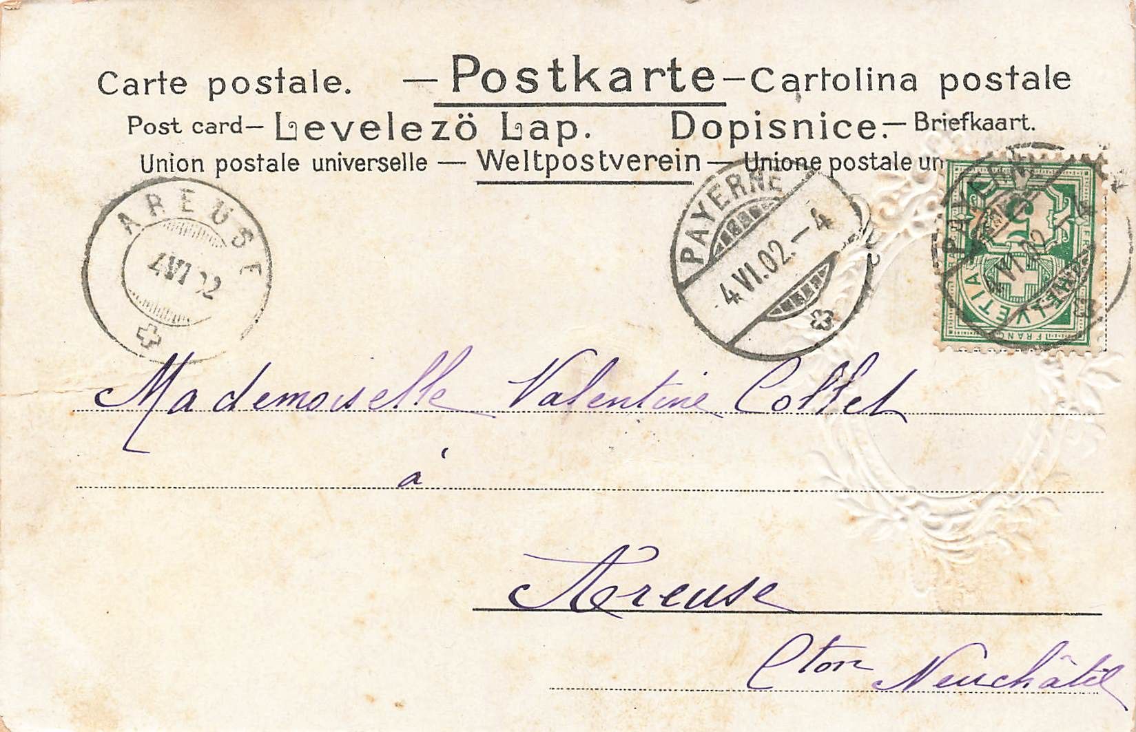 Ansichtskarten: La Marseillaise – Gebraucht aus Biasca von Blenio71 1