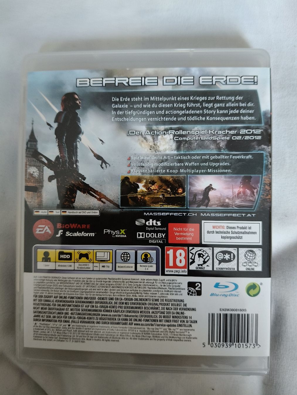 Sony Jeux: Mass Effect 3 - PS3 – D'occasion à St. Gallen par Ringa72 1