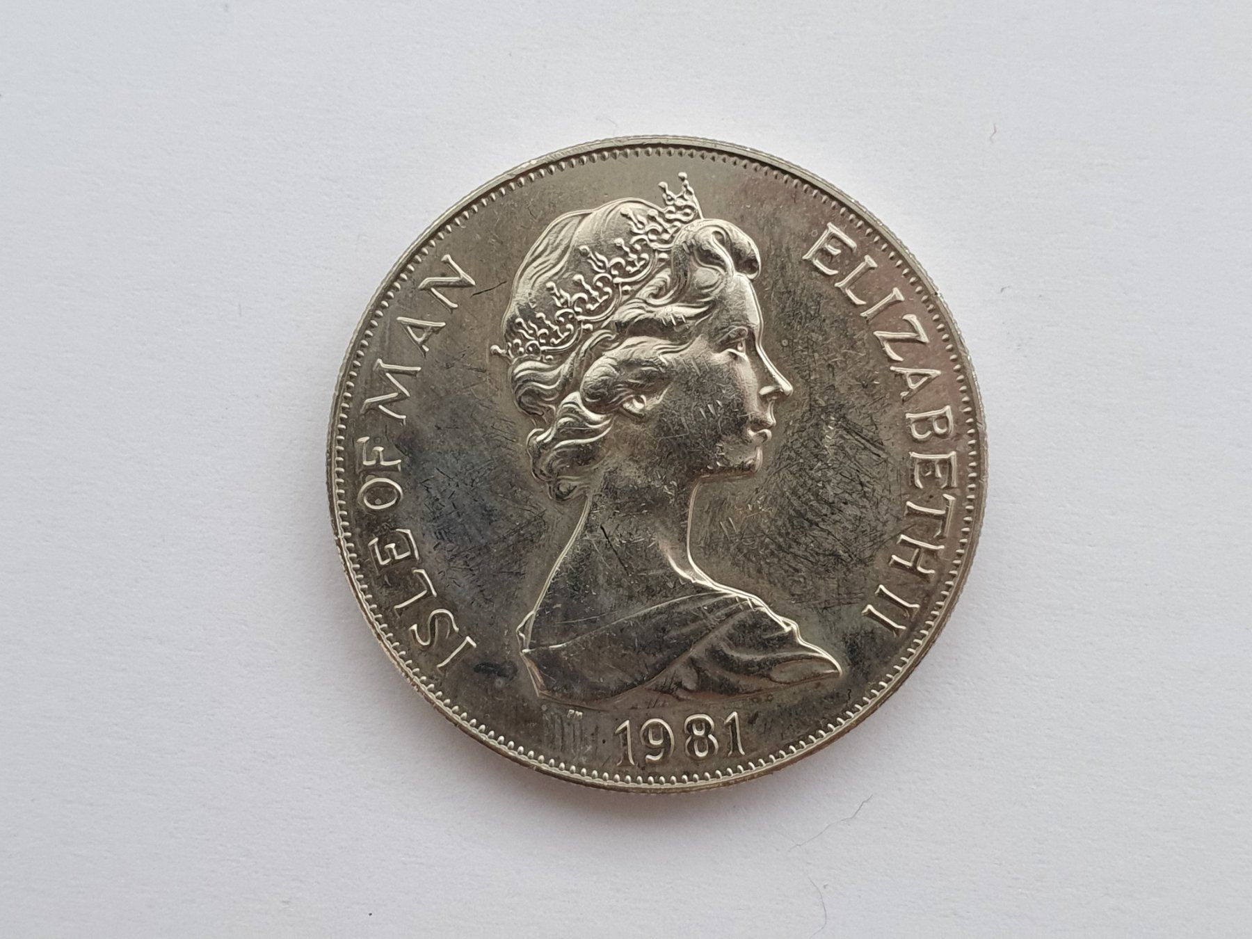 Alle Münzen: 1 Crown 1981 Isle of Man – Gebraucht aus Pravidondaz von LVtik 1