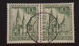 Berlin Mi-Nr.107 Paar gestempelt Geprüft BPP Tadellos 110 Fr