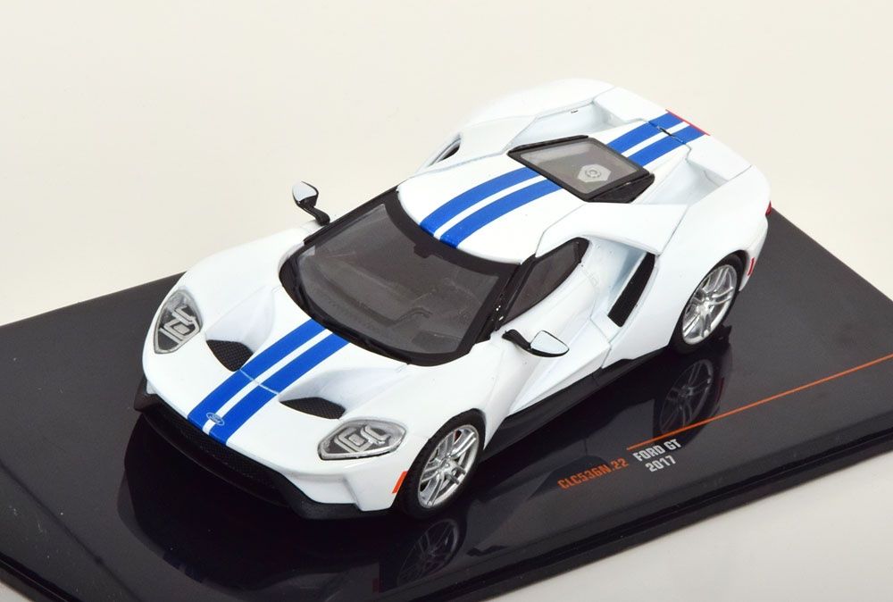 Ford Modellini d'auto: Ixo 1:43 Ford GT 2017 – Nuovo e nell'imballaggio originale da Bettens venduto da Thejoshuatree