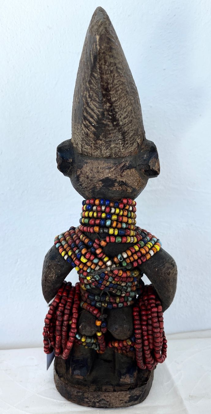 Skulpturen & Statuen: Nr. 1 alte Yoruba Ibeji Zwillingsfigur Puppe Nigeria H26 cm – Gebraucht aus Rüthi (Rheintal) von Kunsthaus777 8