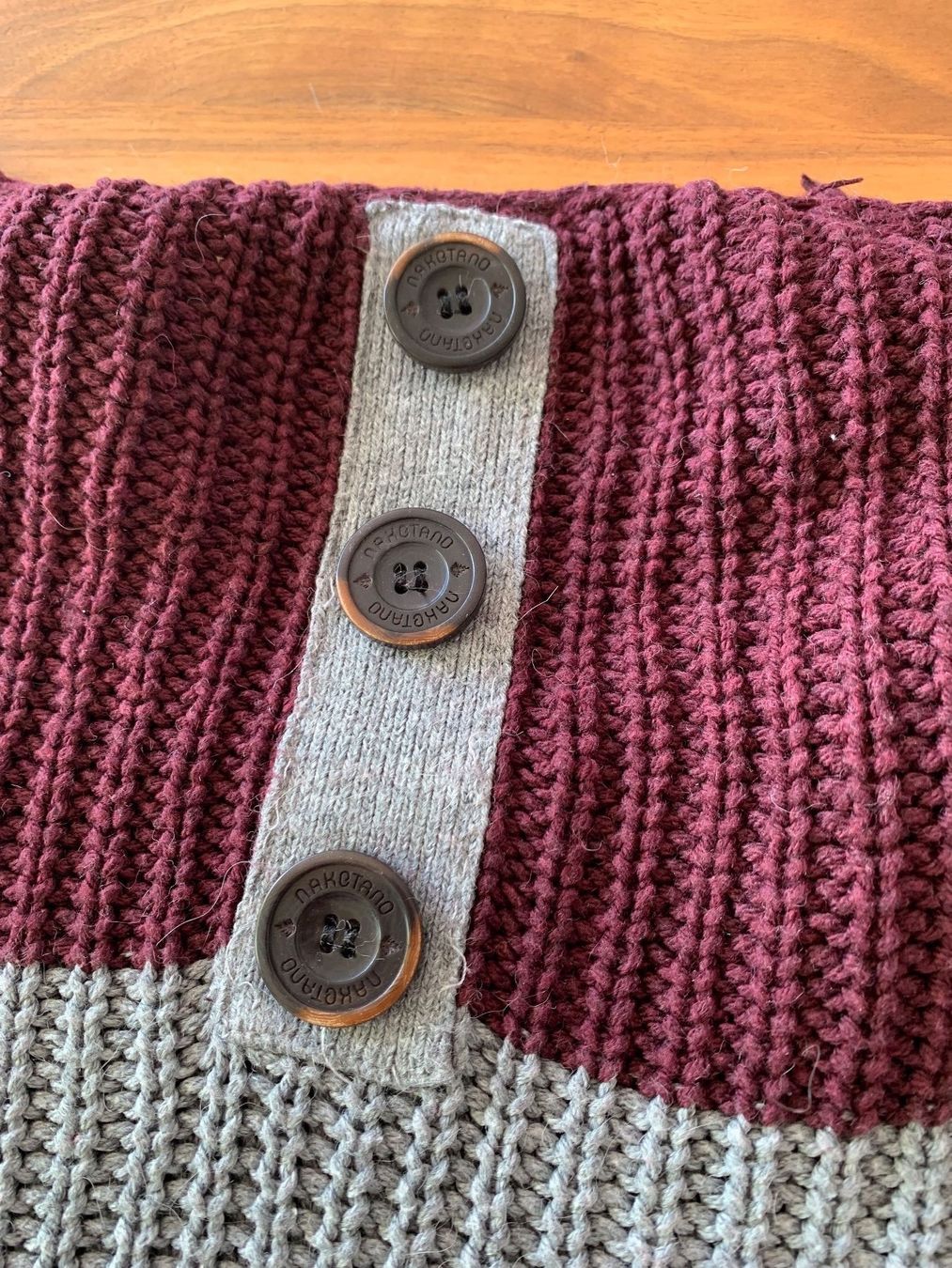 Naketano Maglioni & Felpe: NAKETANO lässiger langer Strickpullover Grösse S – Usato da Meiringen venduto da littlered-ridinghood 6