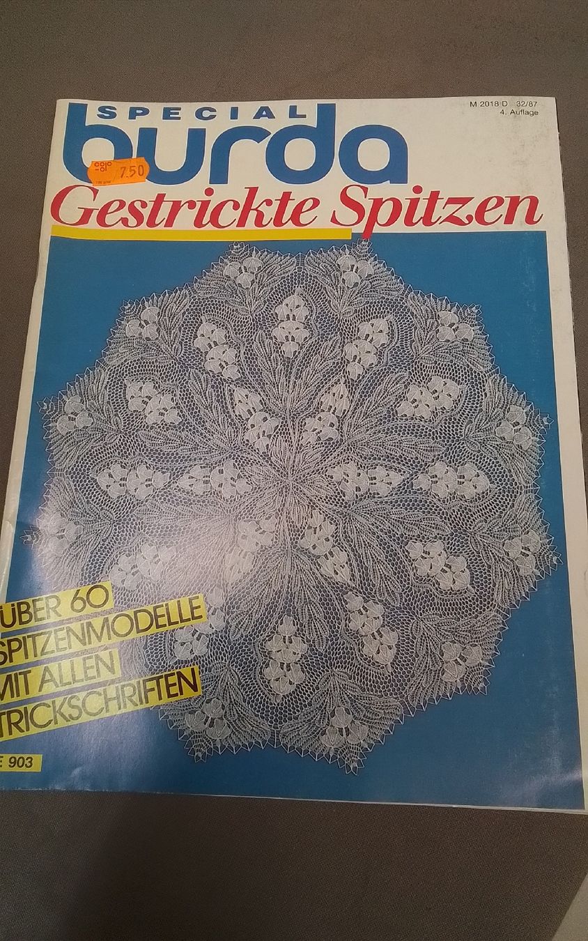 Riviste & Magazine: Gestrickte Spitzen von Burda – Usato da Würenlingen venduto da puntala