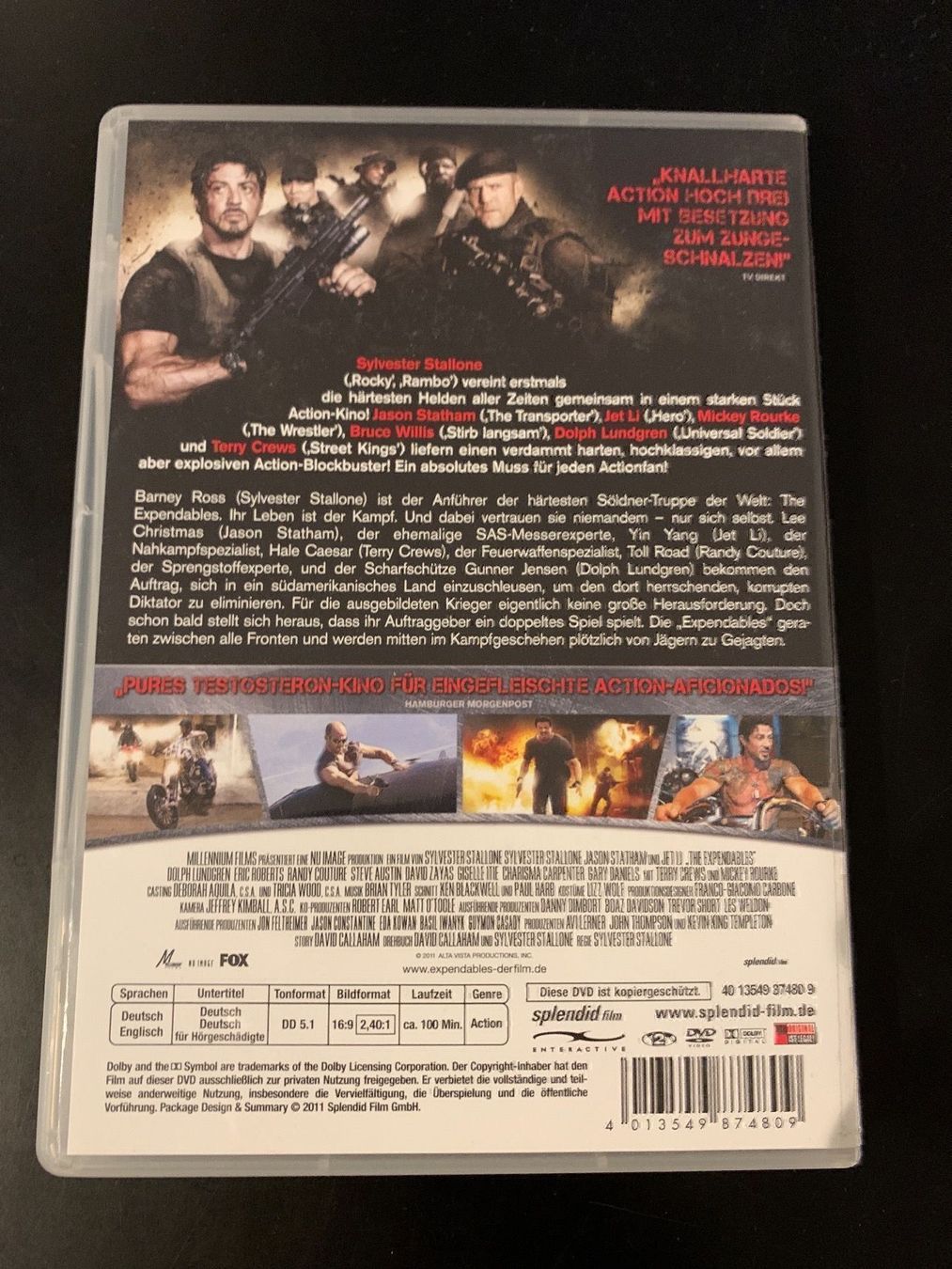 Tutti i DVDs: The Expendables (DVD) – Usato da Frasnacht venduto da RS-Ric 1