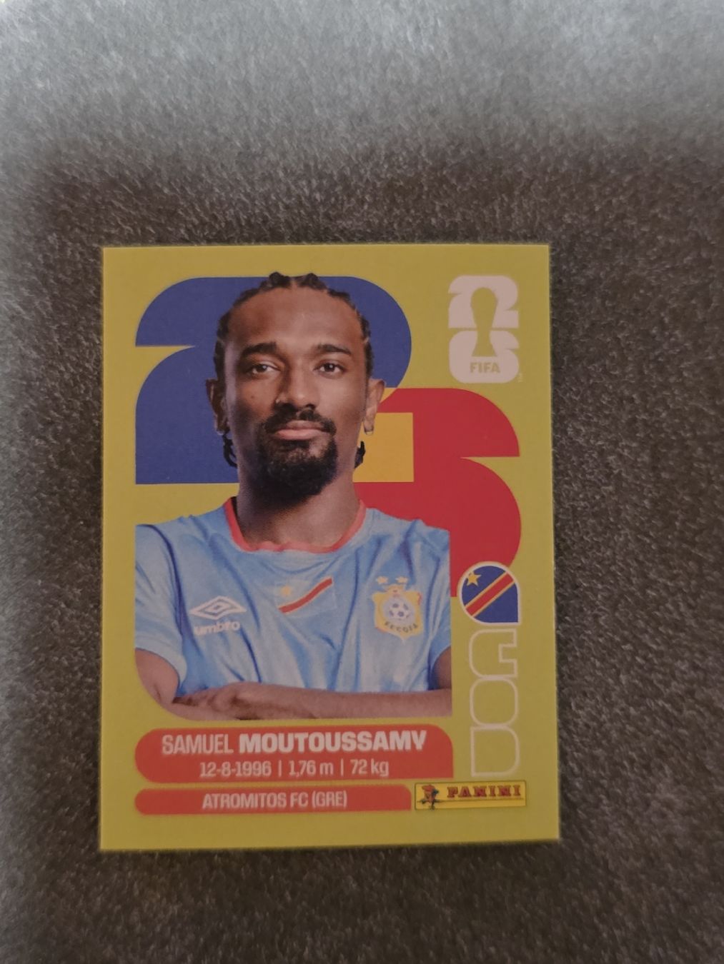 Panini Carte collezionabili: Panini WM 2026 URU 11 Moutoussamy – Nuovo (secondo la descrizione) da Romanshorn venduto da leeh78