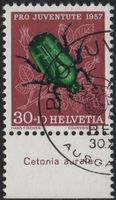 30 Rp. Rosenkäfer mit TAB (Cetonia aurata) ET-O
