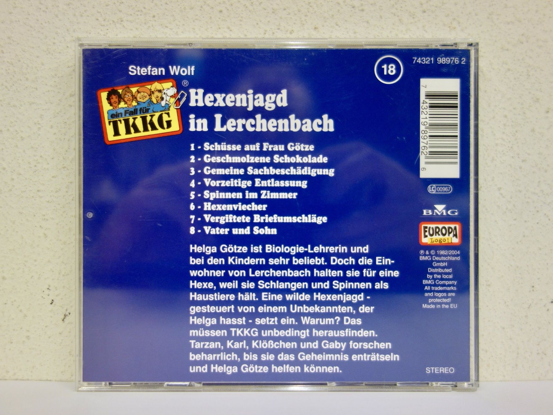 CDs: CD EIN FALL FÜR TKKG - HEXENJAGD IN LERCHENBACH – Gebraucht aus Kerzers von wisaundso 1