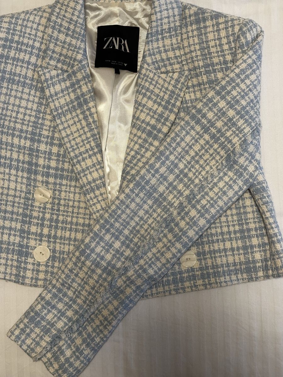 Zara Jacken: Zara Cropped Blazer – Neu (gemäss Beschreibung) aus Dübendorf von din_dl9l 2