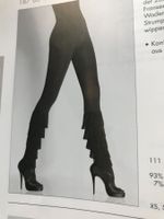 Wolford FINGE TIGHTS schwarz NEU