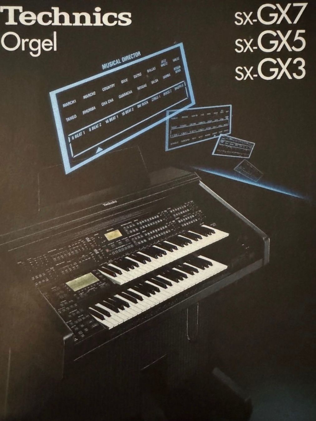 Technics Strumenti musicali: Technics SX GX-5 Orgel – Usato da Ottikon b.Kemptth. venduto da alde76 1