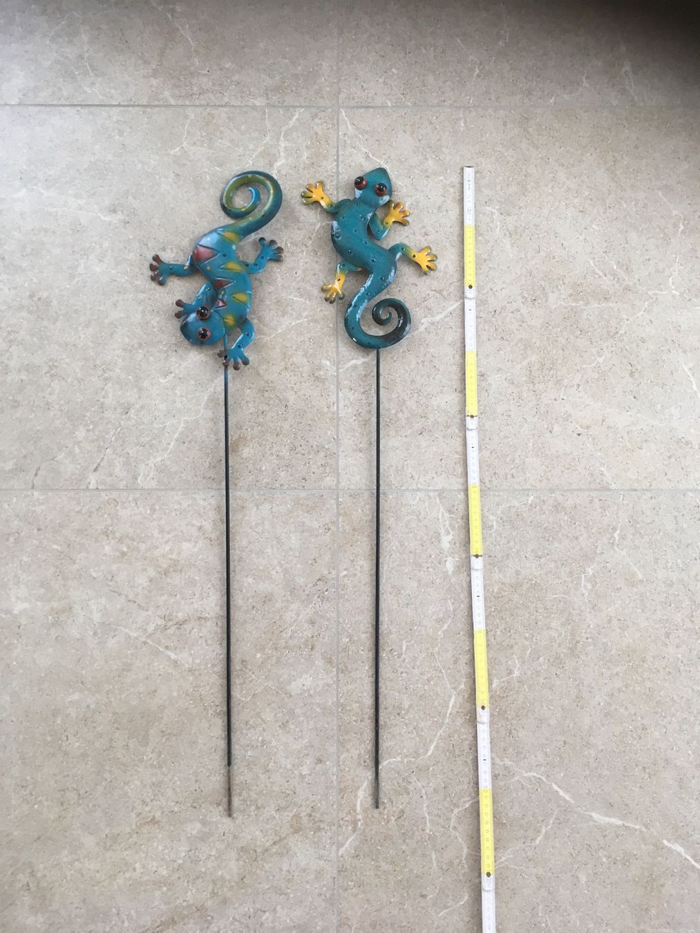 Tutte le decorazioni: 2 Garten Deco Stäbe Salamander – Usato da Gächlingen venduto da Tara_devi